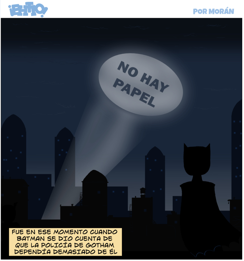 Es el heroe que Gotham necesita